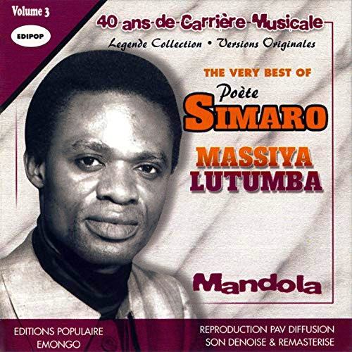 Simaro Lutumba sur la pochette de Mandola