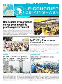 Les Dépêches de Brazzaville : Édition brazzaville du 17 juin 2019