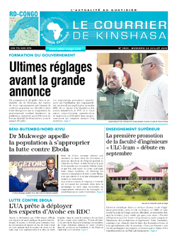 Les Dépêches de Brazzaville : Édition brazzaville du 24 juillet 2019