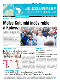 Les Dépêches de Brazzaville : Édition brazzaville du 25 juillet 2019
