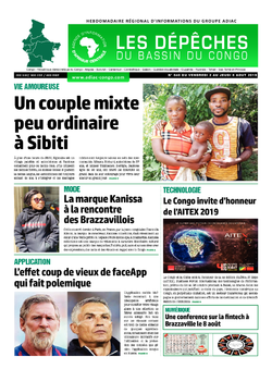 Les Dépêches de Brazzaville : Édition du 6e jour du 03 août 2019