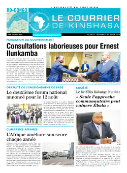 Les Dépêches de Brazzaville : Édition brazzaville du 07 août 2019