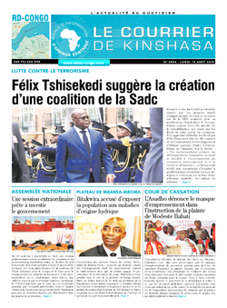 Les Dépêches de Brazzaville : Édition brazzaville du 19 août 2019