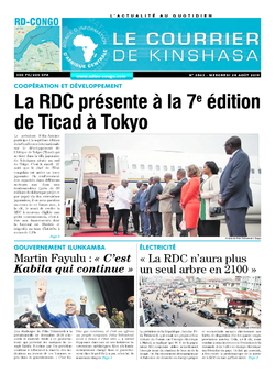 Les Dépêches de Brazzaville : Édition brazzaville du 28 août 2019