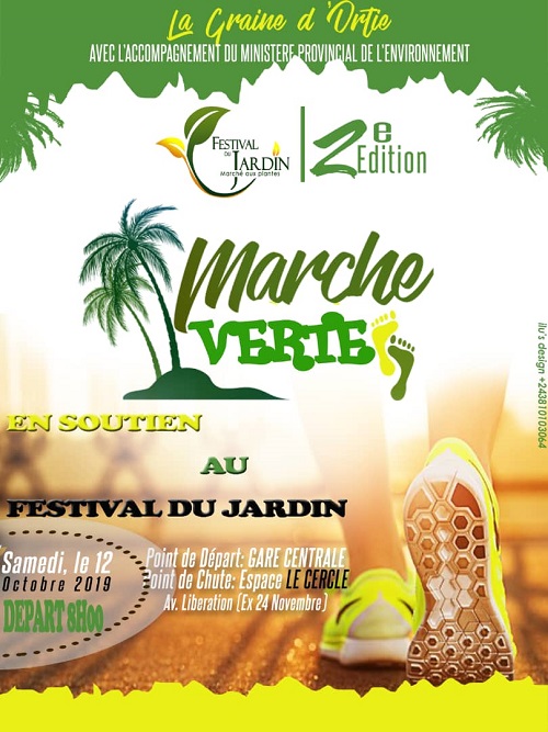 La marche verte organisée en soutien au Festival du jardin La marche verte organisée en soutien au Festival du jardin