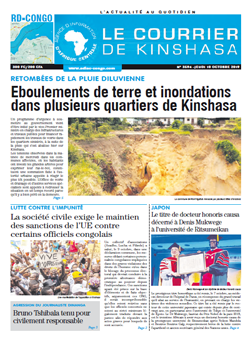 Les Dépêches de Brazzaville : Édition brazzaville du 10 octobre 2019
