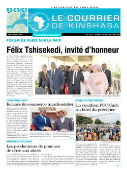 Les Dépêches de Brazzaville : Édition brazzaville du 12 novembre 2019