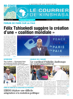 Les Dépêches de Brazzaville : Édition brazzaville du 13 novembre 2019