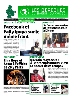 Les Dépêches de Brazzaville : Édition du 6e jour du 22 février 2020