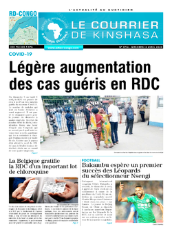 Les Dépêches de Brazzaville : Édition brazzaville du 08 avril 2020