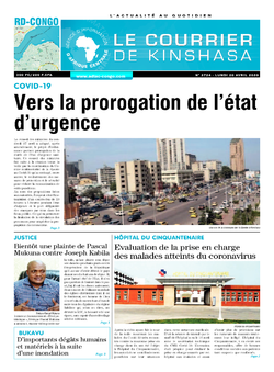 Les Dépêches de Brazzaville : Édition brazzaville du 20 avril 2020