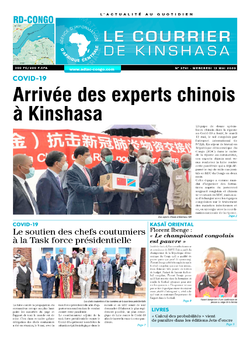 Les Dépêches de Brazzaville : Édition brazzaville du 13 mai 2020
