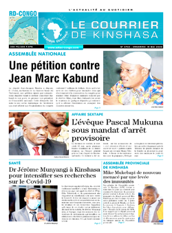 Les Dépêches de Brazzaville : Édition brazzaville du 15 mai 2020