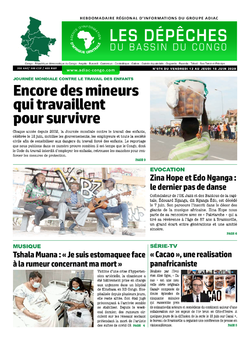 Les Dépêches de Brazzaville : Édition du 6e jour du 13 juin 2020