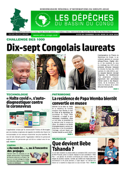 Les Dépêches de Brazzaville : Édition du 6e jour du 20 juin 2020