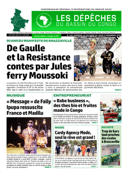 Les Dépêches de Brazzaville : Édition du 6e jour du 31 octobre 2020