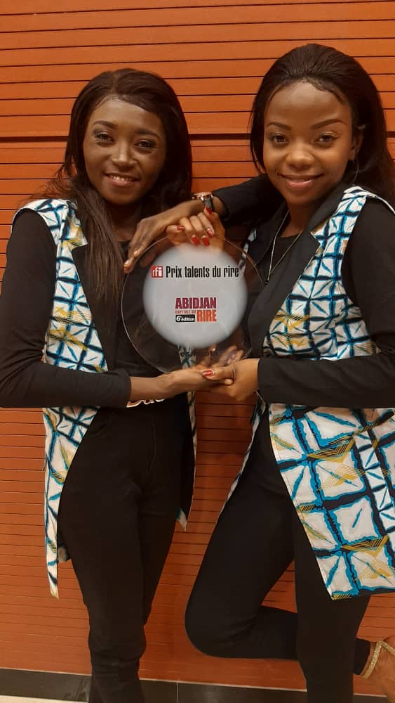 Les Nyota présentant le Prix RFI Talent du rire 2020 (DR) Les Nyota présentant le Prix RFI Talent du rire 2020 (DR)