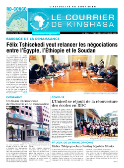 Les Dépêches de Brazzaville : Édition brazzaville du 26 février 2021