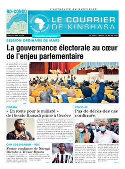 Les Dépêches de Brazzaville : Édition brazzaville du 16 mars 2021