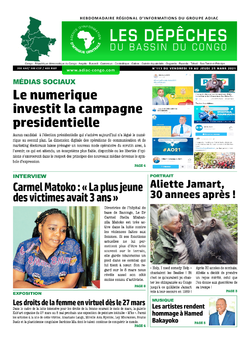 Les Dépêches de Brazzaville : Édition du 6e jour du 20 mars 2021