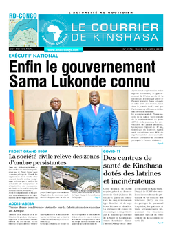 Les Dépêches de Brazzaville : Édition brazzaville du 13 avril 2021