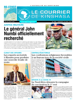 Les Dépêches de Brazzaville : Édition brazzaville du 23 avril 2021