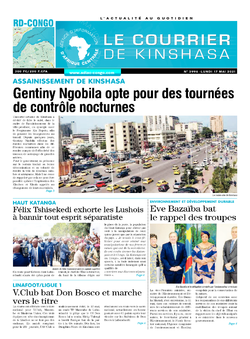 Les Dépêches de Brazzaville : Édition brazzaville du 17 mai 2021