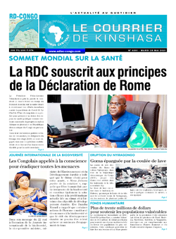 Les Dépêches de Brazzaville : Édition brazzaville du 25 mai 2021