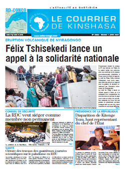 Les Dépêches de Brazzaville : Édition brazzaville du 01 juin 2021