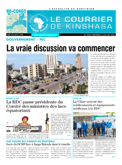 Les Dépêches de Brazzaville : Édition brazzaville du 02 juillet 2021