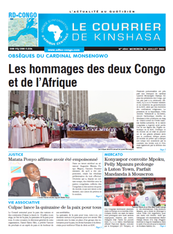 Les Dépêches de Brazzaville : Édition brazzaville du 21 juillet 2021