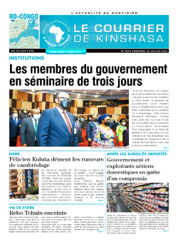 Les Dépêches de Brazzaville : Édition brazzaville du 23 juillet 2021
