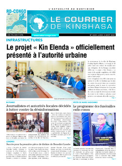 Les Dépêches de Brazzaville : Édition brazzaville du 02 août 2021