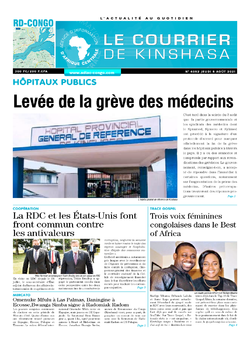 Les Dépêches de Brazzaville : Édition brazzaville du 05 août 2021