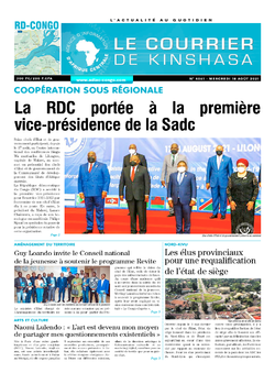 Les Dépêches de Brazzaville : Édition brazzaville du 18 août 2021