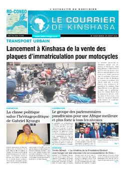 Les Dépêches de Brazzaville : Édition brazzaville du 24 août 2021