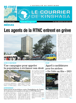 Les Dépêches de Brazzaville : Édition brazzaville du 25 août 2021
