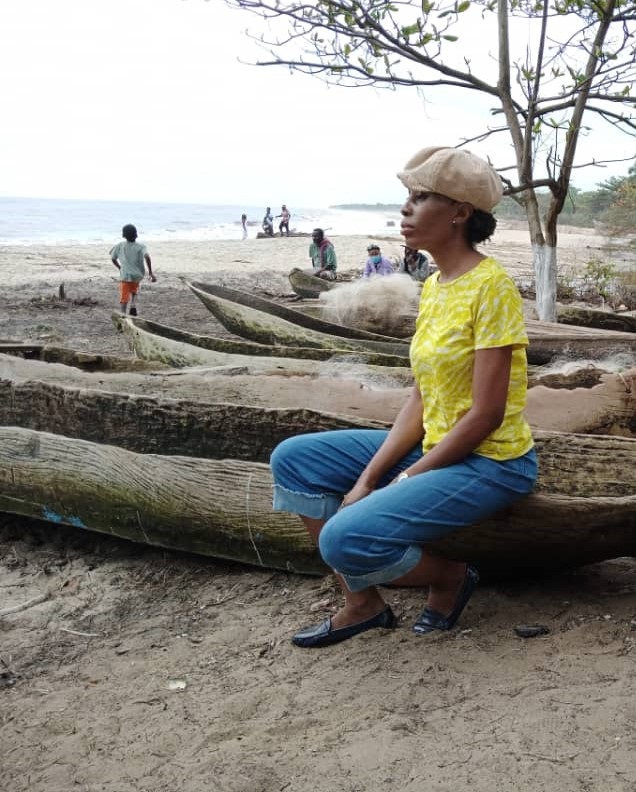 Une vue de la plage de Kumbi où était organisé le marché des esclaves (Adiac)