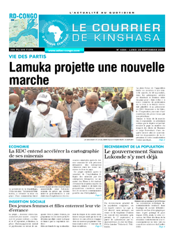 Les Dépêches de Brazzaville : Édition brazzaville du 20 septembre 2021