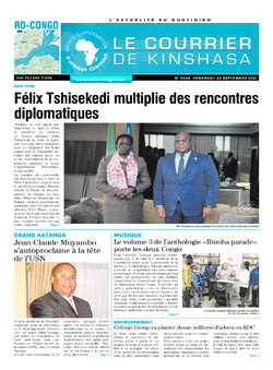 Les Dépêches de Brazzaville : Édition brazzaville du 24 septembre 2021