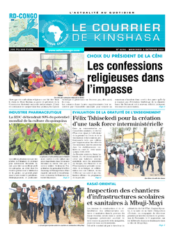 Les Dépêches de Brazzaville : Édition brazzaville du 06 octobre 2021