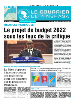 Les Dépêches de Brazzaville : Édition brazzaville du 17 novembre 2021