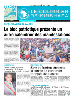 Les Dépêches de Brazzaville : Édition brazzaville du 18 novembre 2021