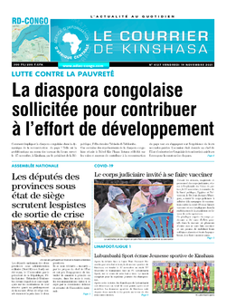Les Dépêches de Brazzaville : Édition brazzaville du 19 novembre 2021