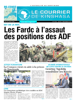 Les Dépêches de Brazzaville : Édition brazzaville du 02 décembre 2021