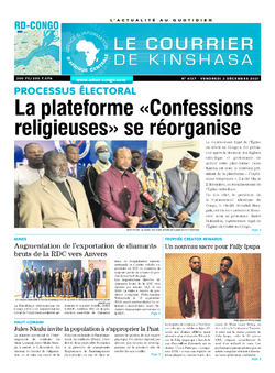 Les Dépêches de Brazzaville : Édition brazzaville du 03 décembre 2021