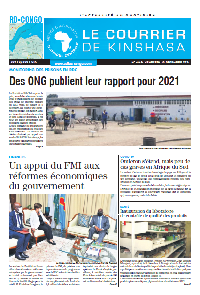 Les Dépêches de Brazzaville : Édition brazzaville du 10 décembre 2021