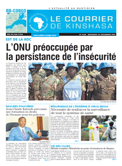Les Dépêches de Brazzaville : Édition brazzaville du 22 décembre 2021