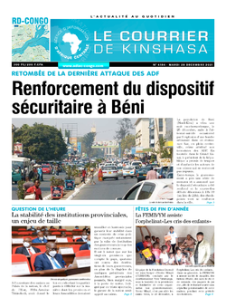 Les Dépêches de Brazzaville : Édition brazzaville du 28 décembre 2021