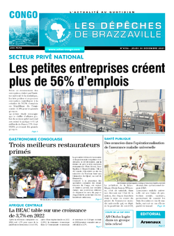 Les Dépêches de Brazzaville : Édition brazzaville du 30 décembre 2021